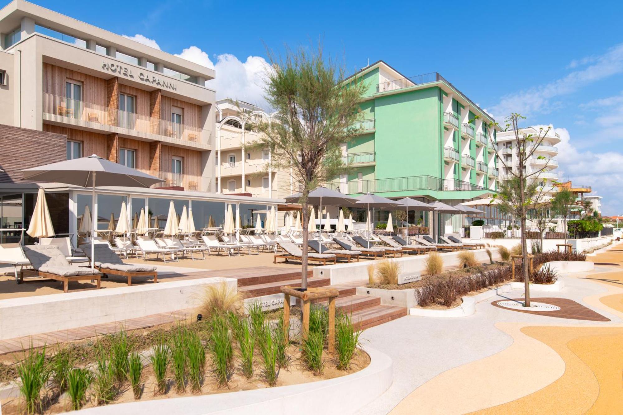 Hotel Capanni Bellaria-Igea Marina Esterno foto